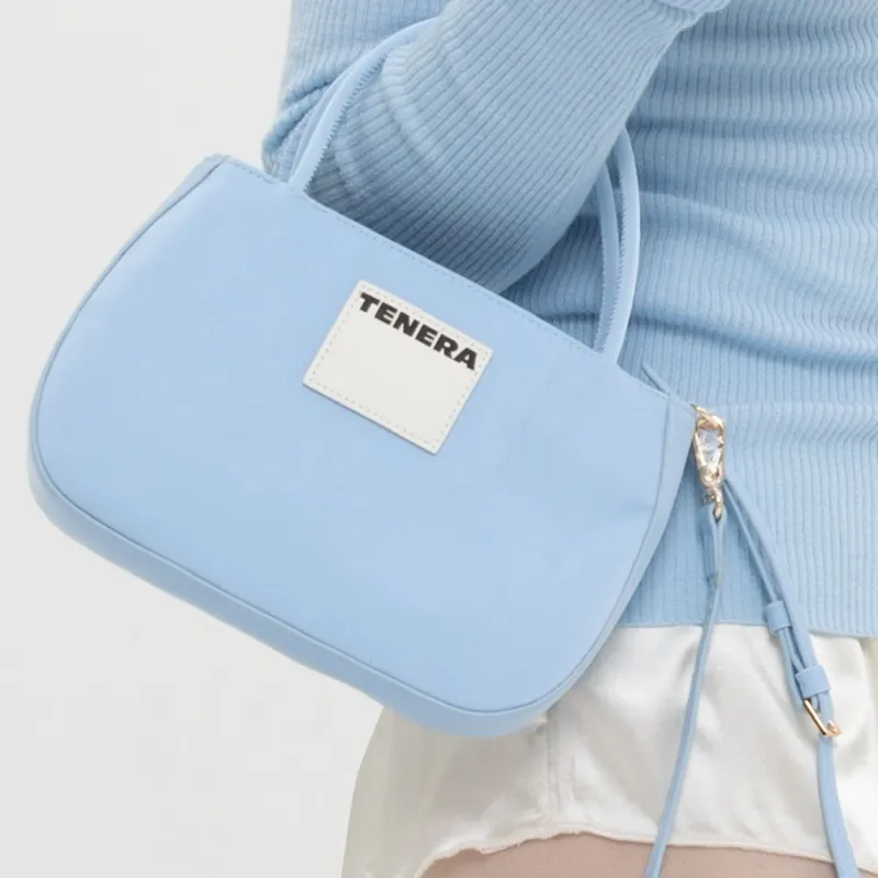 TENERA Handbags Light Blue-4