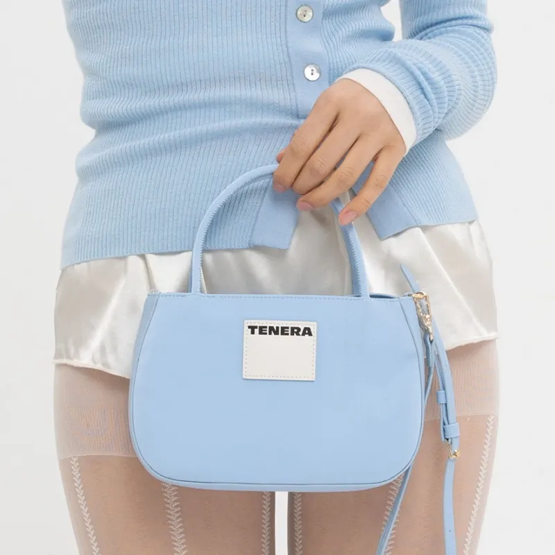 TENERA Handbags Light Blue-3