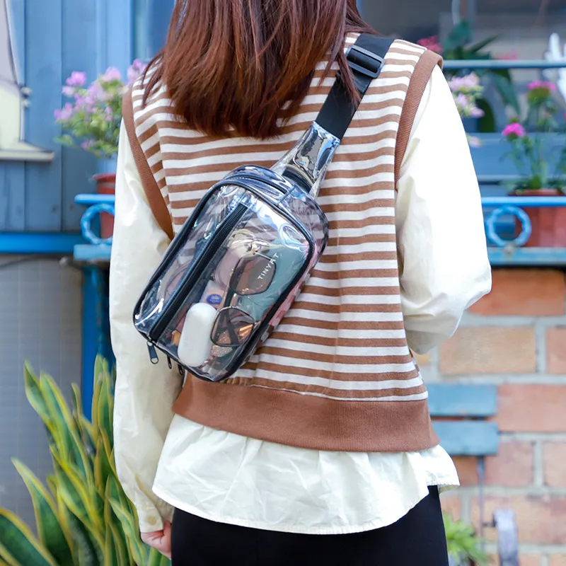 TINYAT Fanny Packs Transparent-3