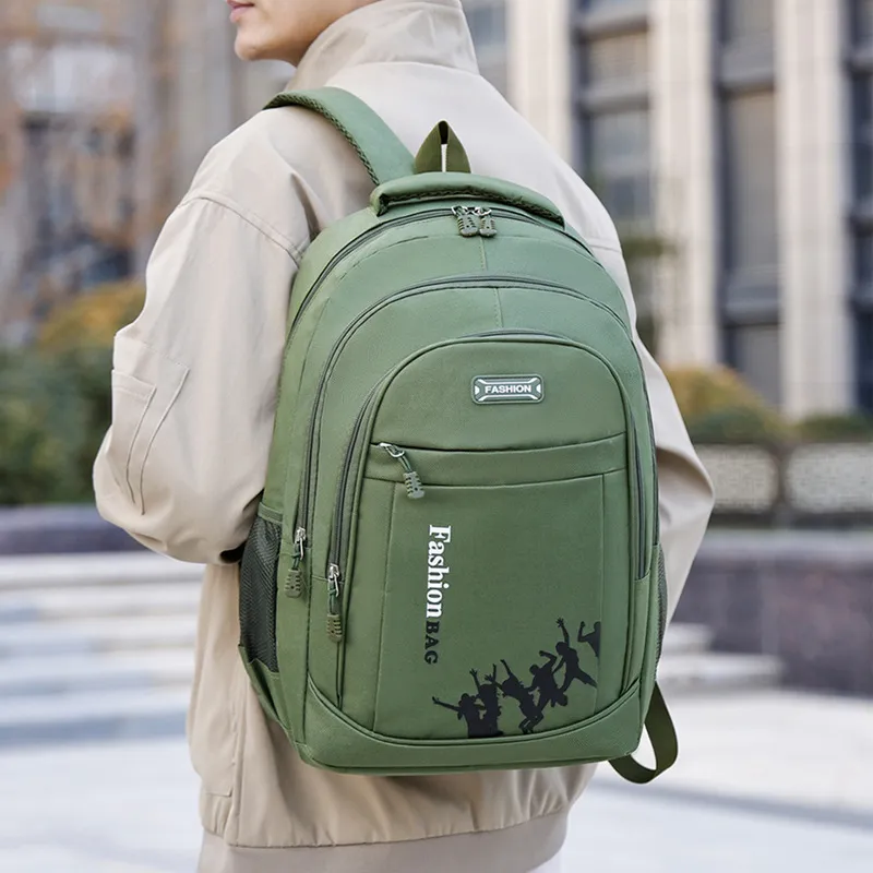 TINYAT Oxford Backpack Regular Men's Multicolor-6