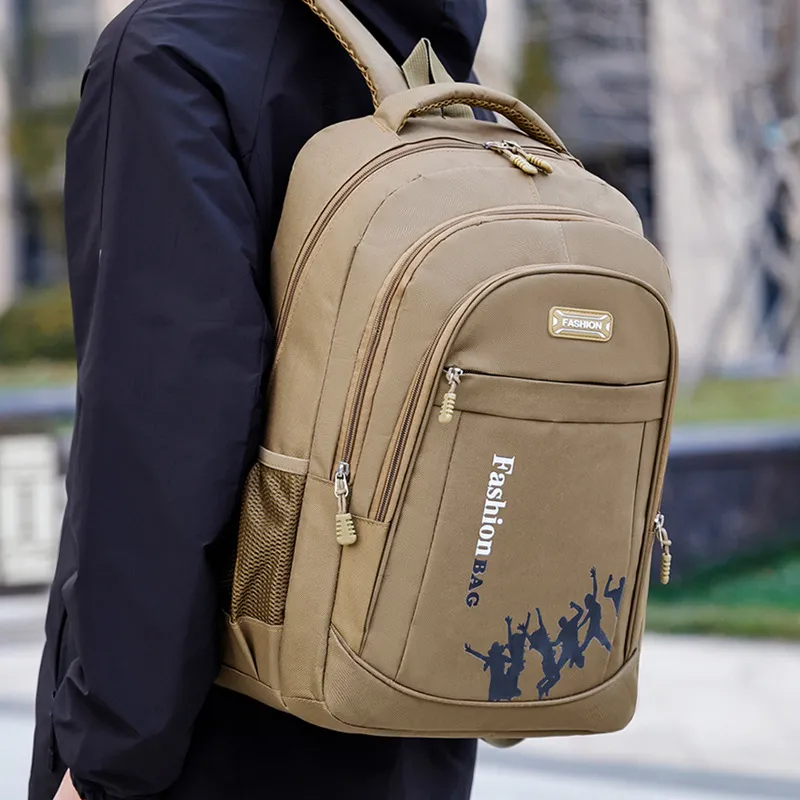TINYAT Oxford Backpack Regular Men's Multicolor-8