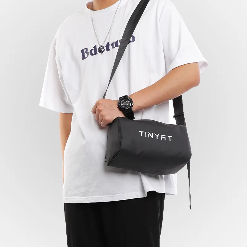 TINYAT Polyester Small Bag Sling Bag Student Backpack Unisex-1