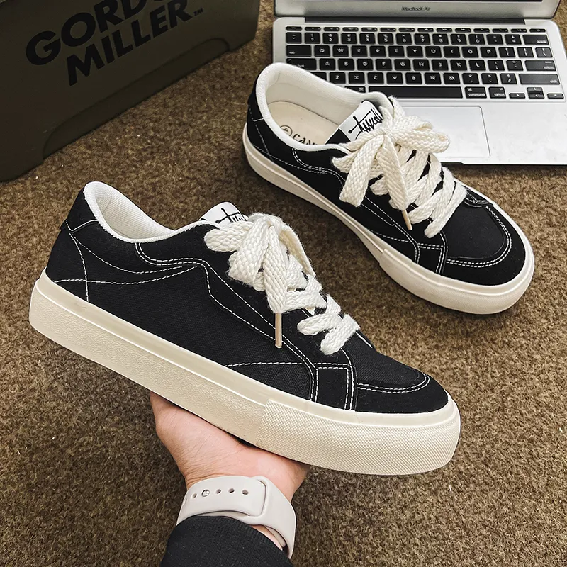 Cat Seven Seeks Slip Resistant, Abrasion Resistant, Lightweight, Breathable Low Top Skateboard Shoes Unisex-3