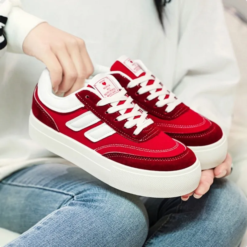 Cat Seven Seeks Anti Slip Wear Resistant Low Top Skateboard Shoes Women's-8