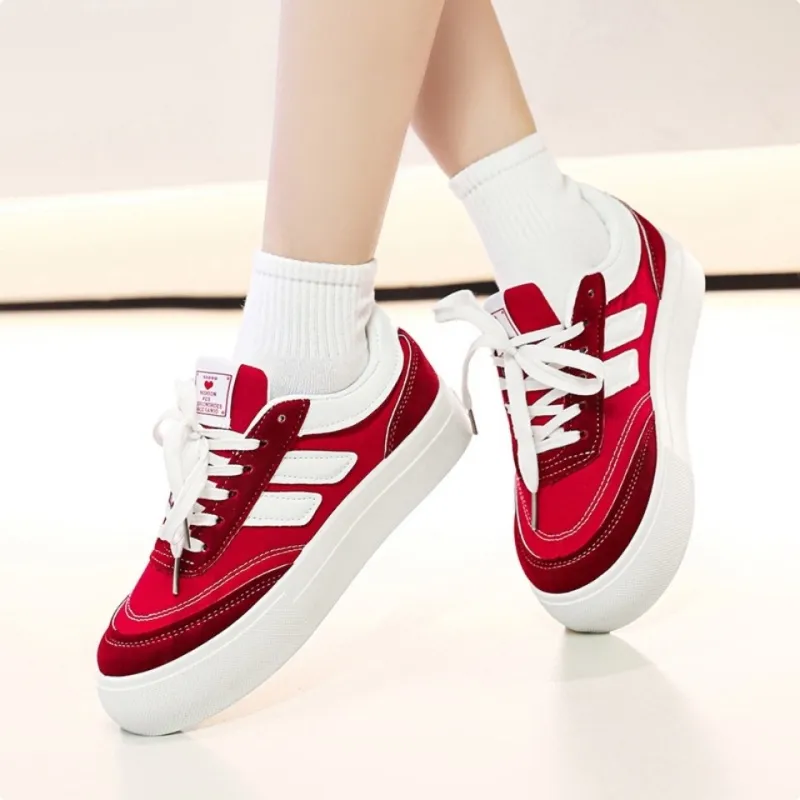 Cat Seven Seeks Anti Slip Wear Resistant Low Top Skateboard Shoes Women's-10