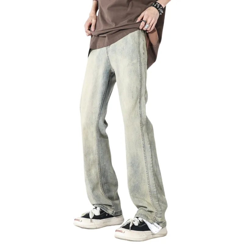 ALCOFM Jeans Unisex Yellow Mud-1