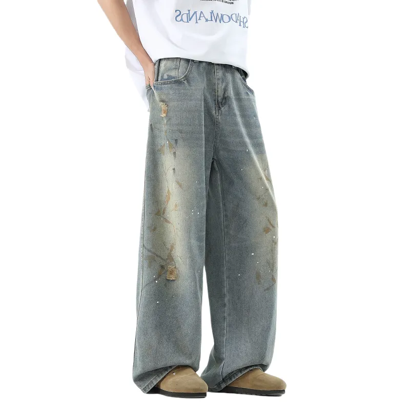 ALCOFM Jeans Unisex Light Blue-4