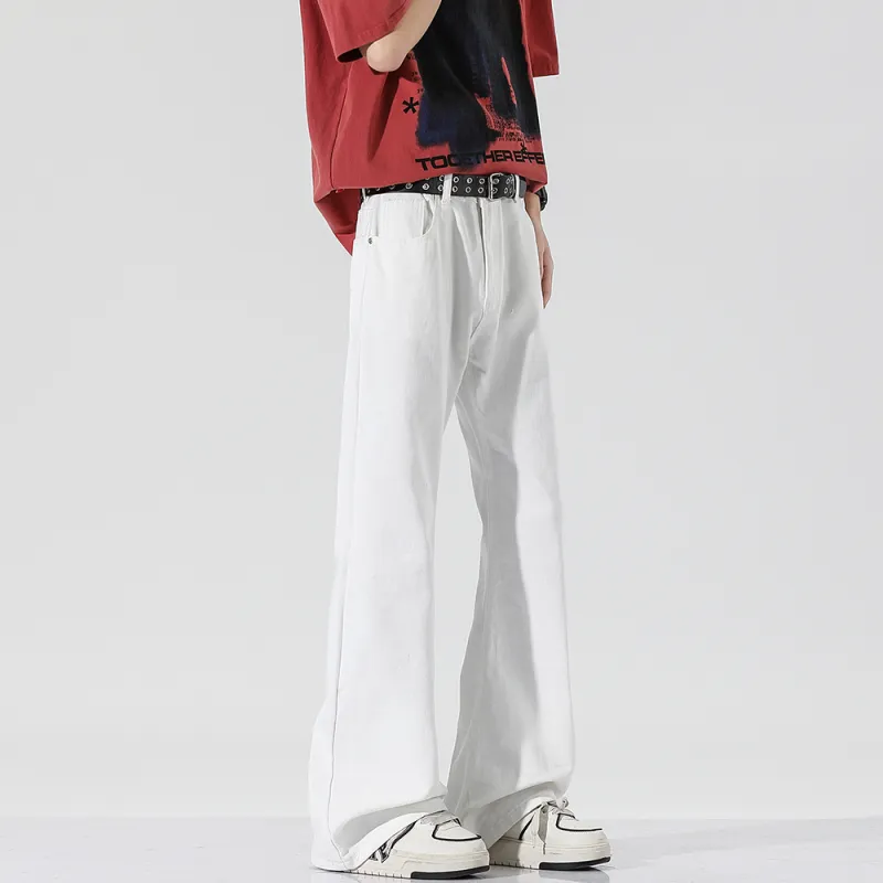 ALCOFM Jeans Unisex White-5