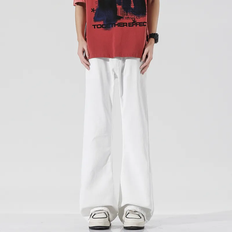 ALCOFM Jeans Unisex White-2
