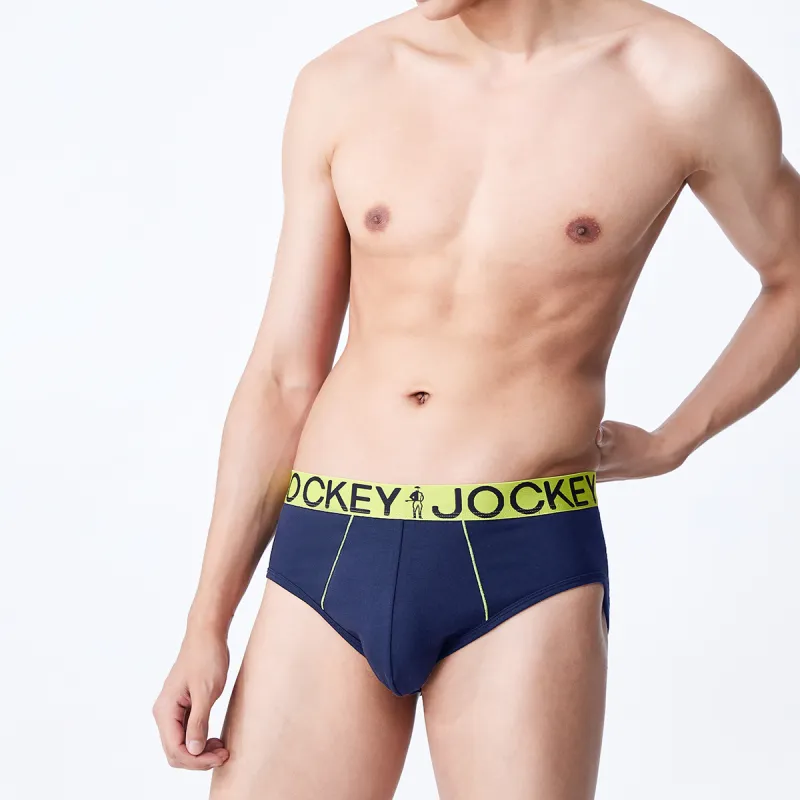 JOCKEY Underpants Men's 3 Pack Blue Black-1
