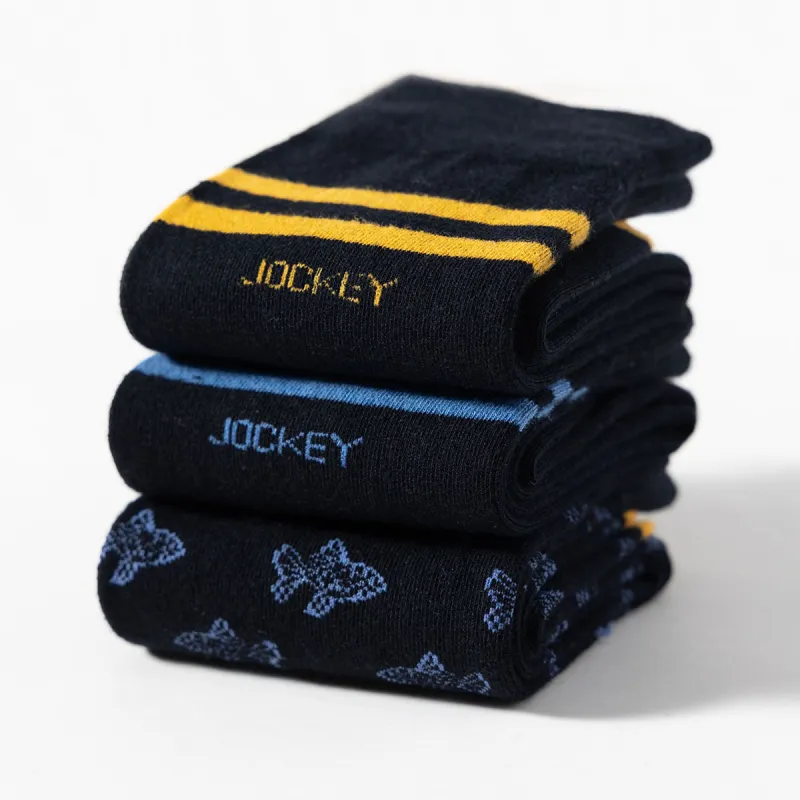 JOCKEY Mid-Calf Socks Men's 3 Pack-1