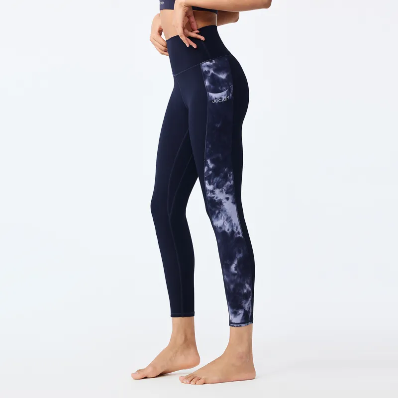 JOCKEY Athletic Trousers Women's Tie-Dye Blue-4