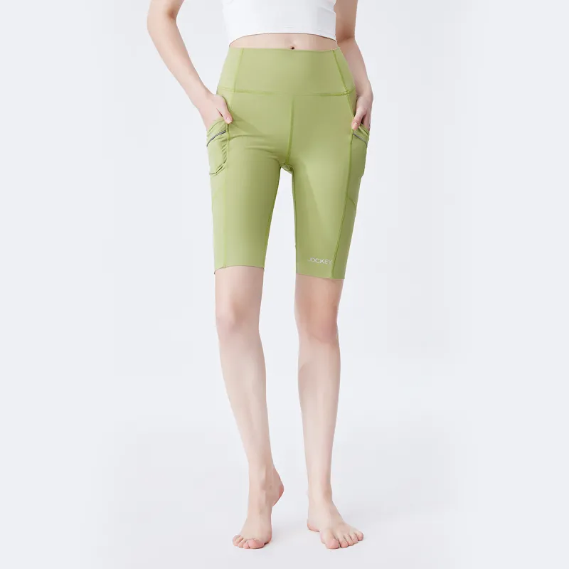 JOCKEY Sports Shorts Women's Green-2