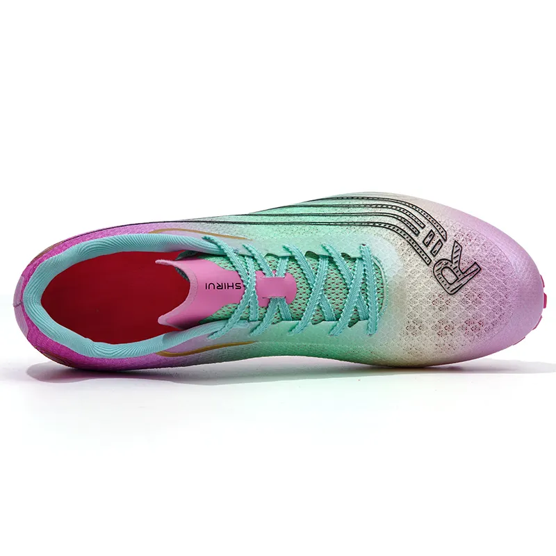 ATAY Anti Slip And Wear Resistant Breathable Low Top Running Shoes Unisex Dazzling Color Apple Green-3