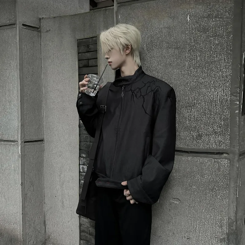 Imcrasy Jackets & Coats Unisex Classic Black-4