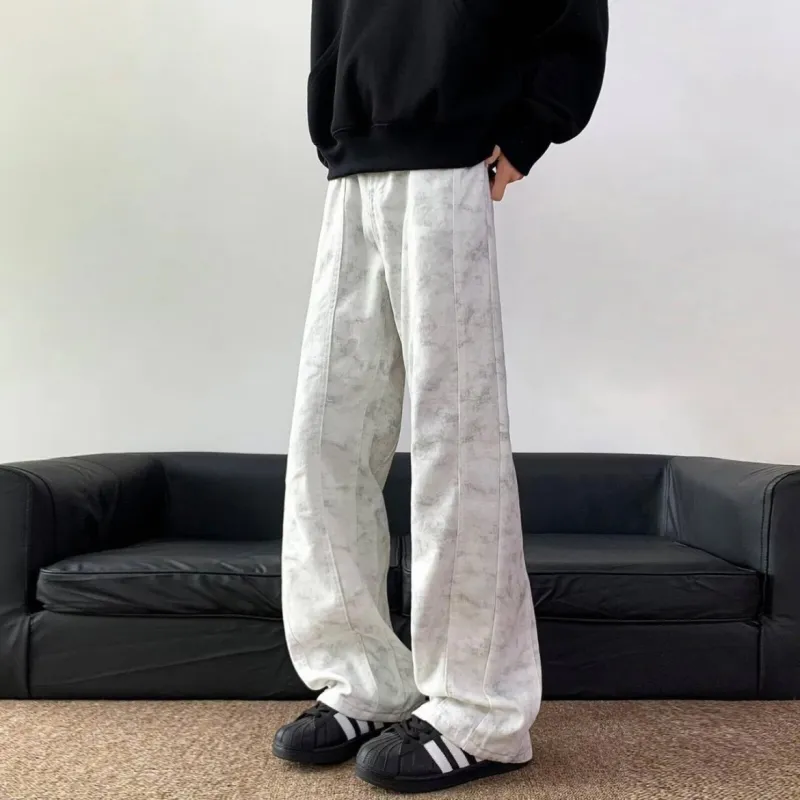 PAINT STAIN Jeans Unisex-14