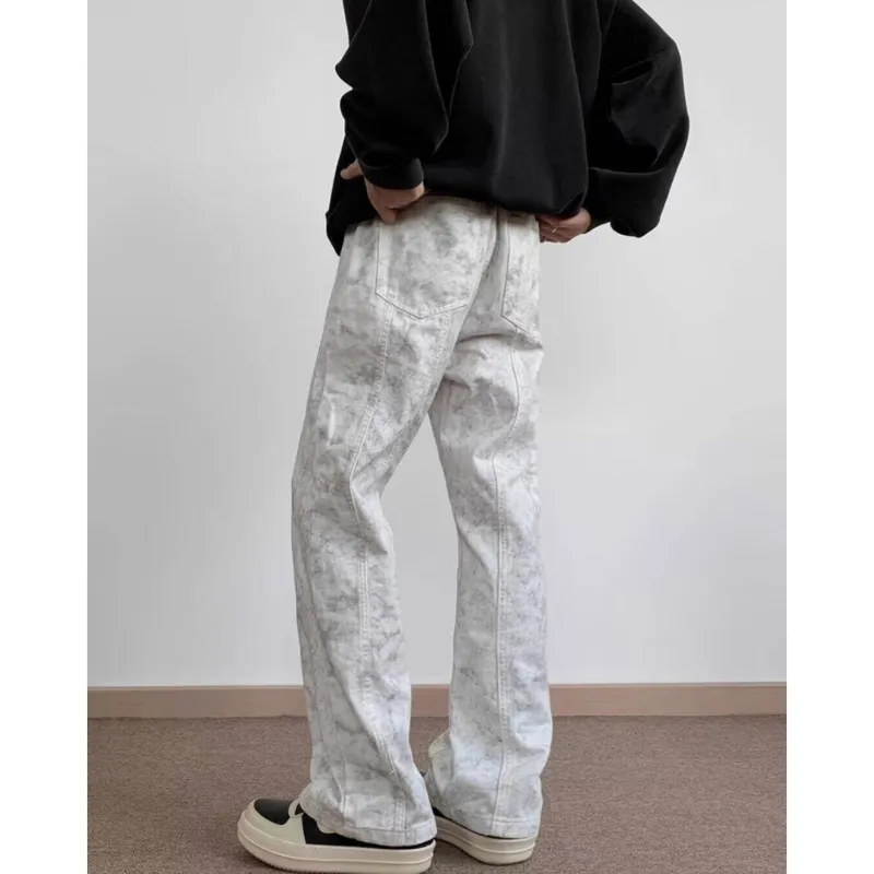 PAINT STAIN Jeans Unisex-15