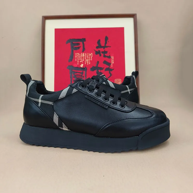 Paul Gabriel Low Top Casual Shoes Men's Black-6