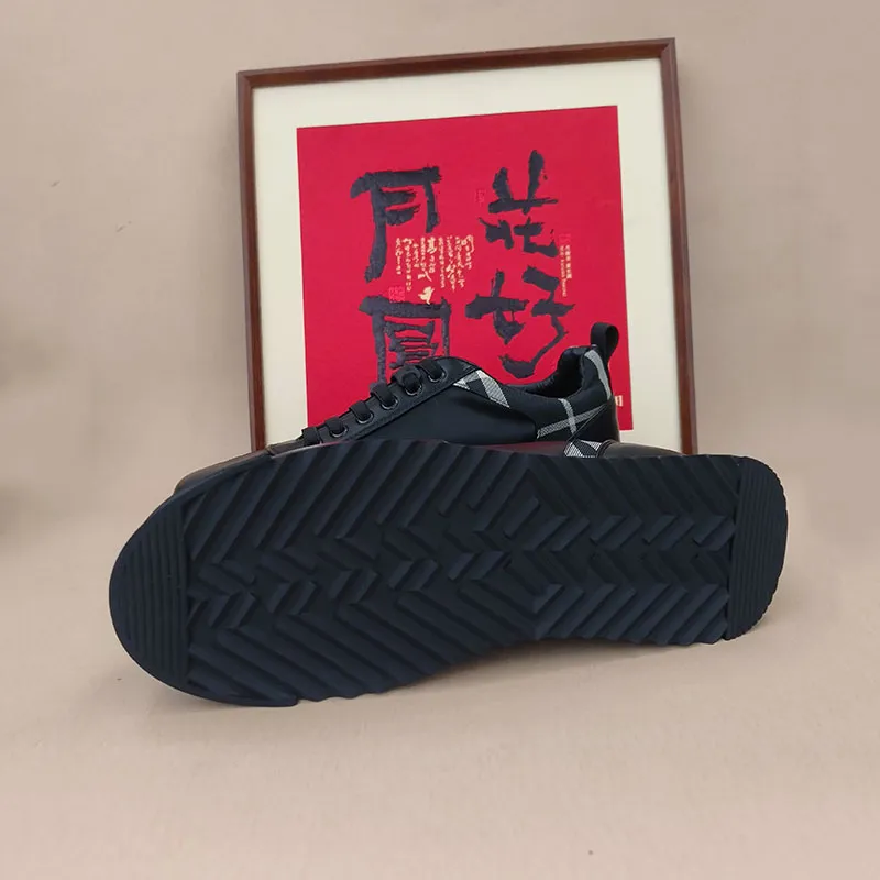 Paul Gabriel Low Top Casual Shoes Men's Black-3