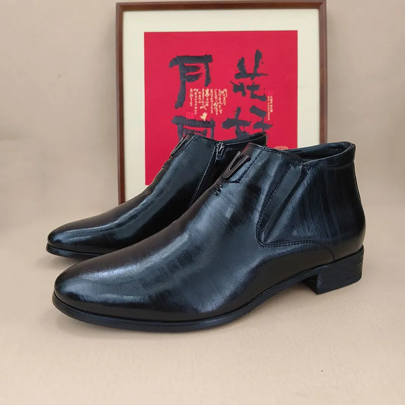 Paul Gabriel Ankle Boots Men's Black-10