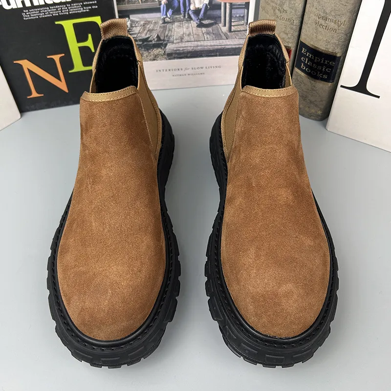 Paul Gabriel Chelsea Boots Men's Brown-2