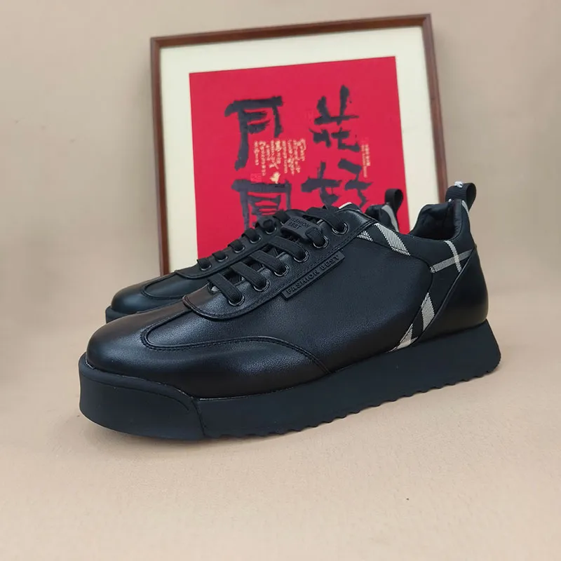 Paul Gabriel Low Top Casual Shoes Men's Black-4