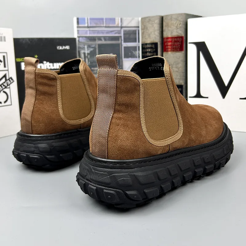 Paul Gabriel Chelsea Boots Men's Brown-4