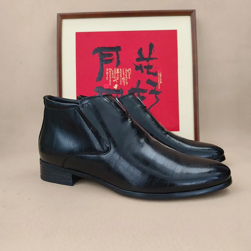 Paul Gabriel Ankle Boots Men's Black-5