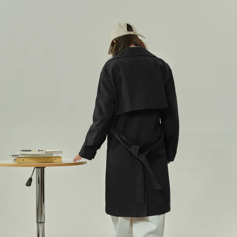 TITH Trench Coats Unisex-2