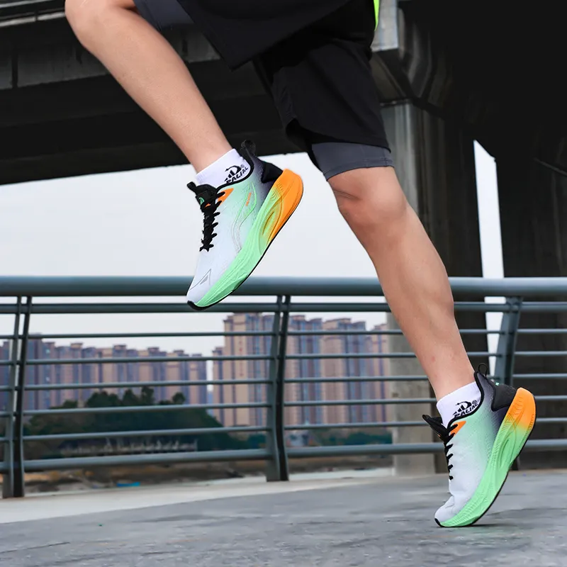 PALATIAL Carbon Speed Cushioning Slip Resistant Low Top Marathon Training Running Shoes Unisex-20