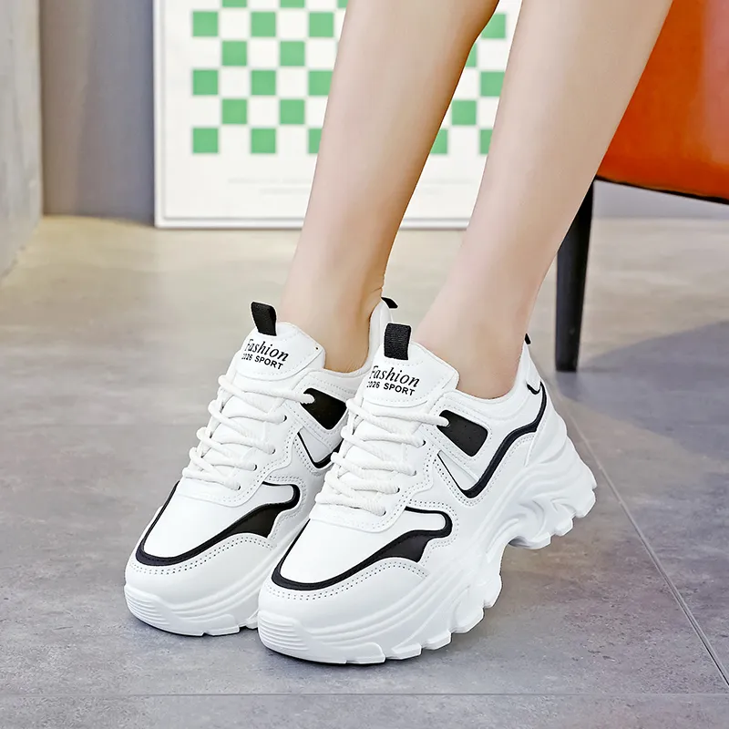 Lin's Travels Low-Top Chunky Sneakers Women's-3