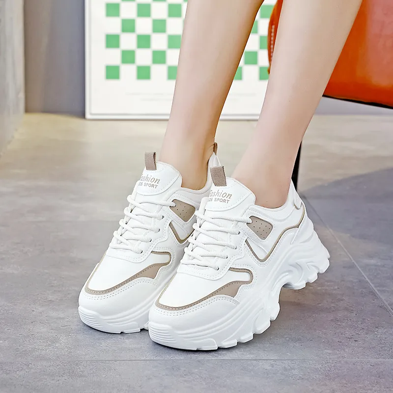 Lin's Travels Low-Top Chunky Sneakers Women's-10