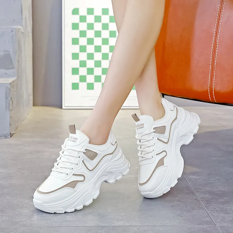 Lin's Travels Low-Top Chunky Sneakers Women's-11