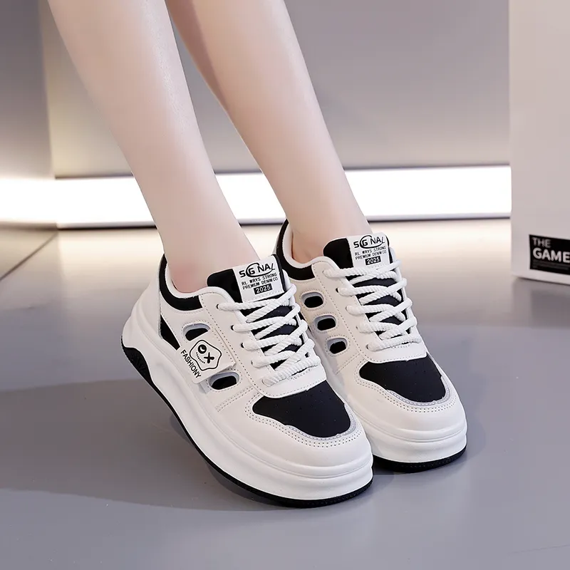 Lin's Travels Anti-Slip And Wear-Resistant Coverage Low-Top Casual Shoes Women's-2