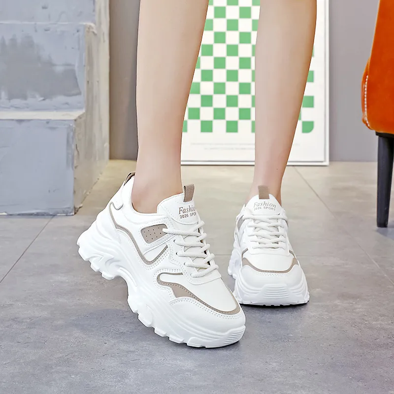 Lin's Travels Low-Top Chunky Sneakers Women's-12