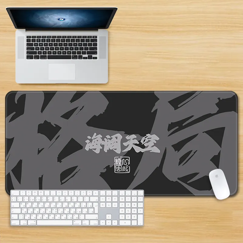 Vibrate Motivational Text Layout Computer Office Dormitory Students Thickened Slip Resistant Desk Pad Mouse Pads-11
