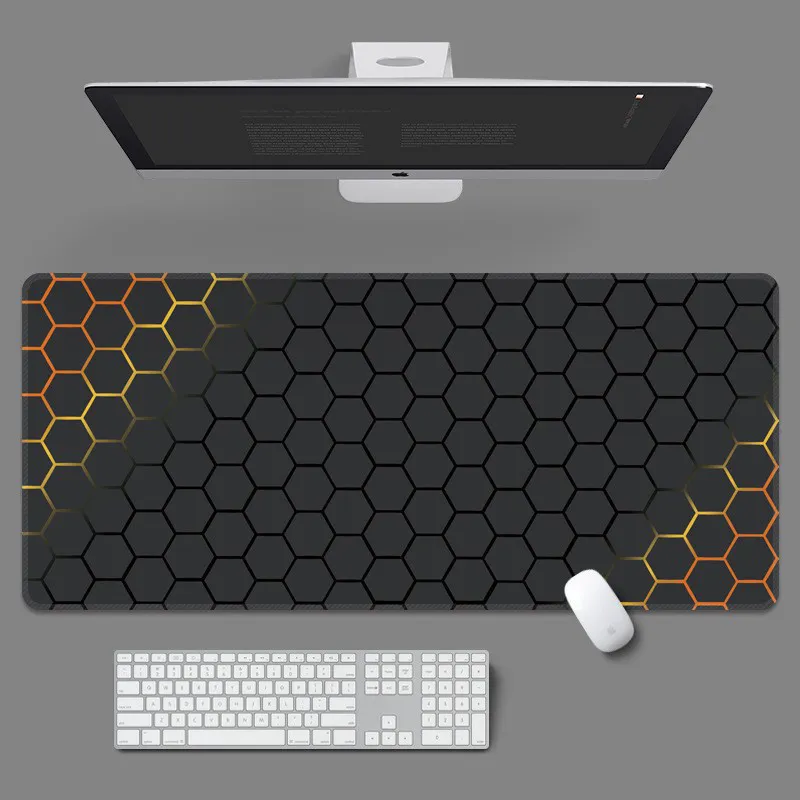 Vibrate Esports Gaming Mouse Pad Computer Keyboard Wrist Rest Large Size Shortcut Key Desk Mat Office Desk Pad-3