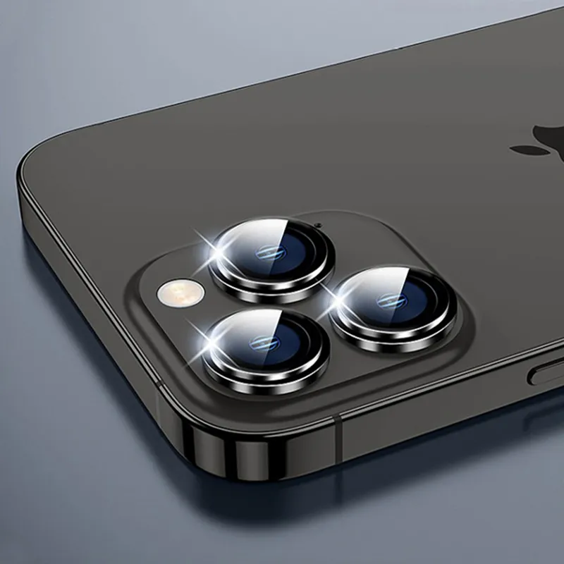 Vibrate Lens Filter 15/16 Pro Max HD Compatibility Apple Cell Phone Sticker With Rear Camera Protective Ring-3