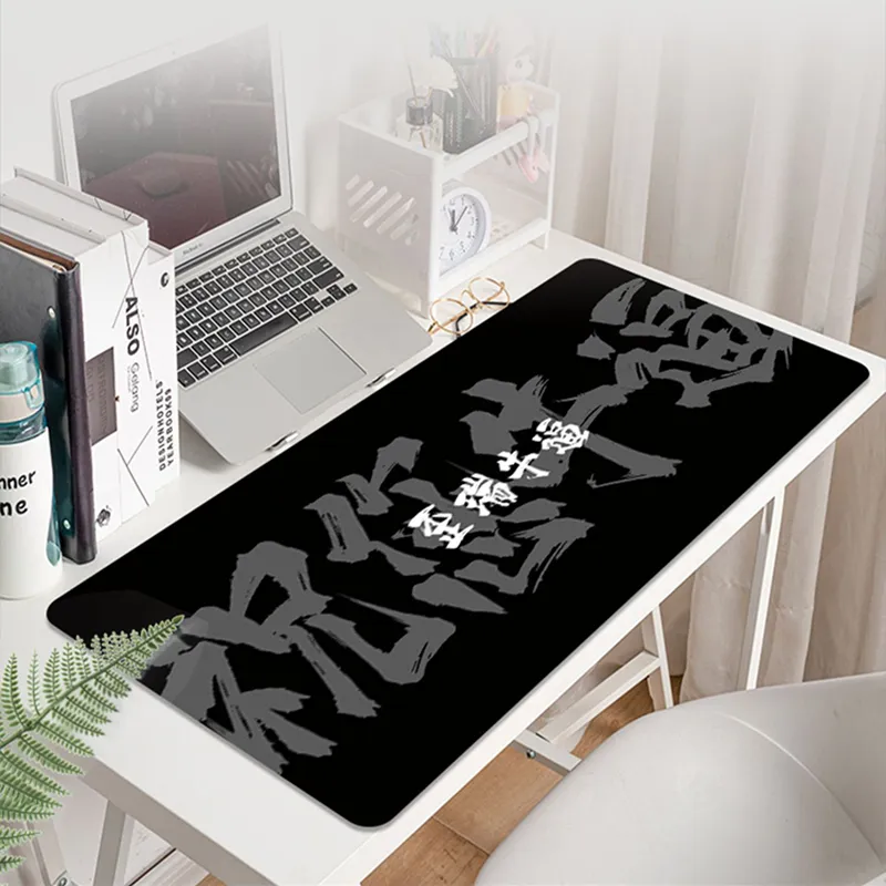 Vibrate Motivational Text Layout Computer Office Dormitory Students Thickened Slip Resistant Desk Pad Mouse Pads-4