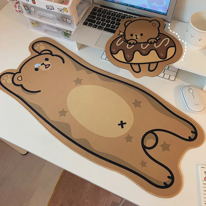 Vibrate Custom Table Mats, Cartoon Animal Office Table Mats, Anime Mouse Pads-12