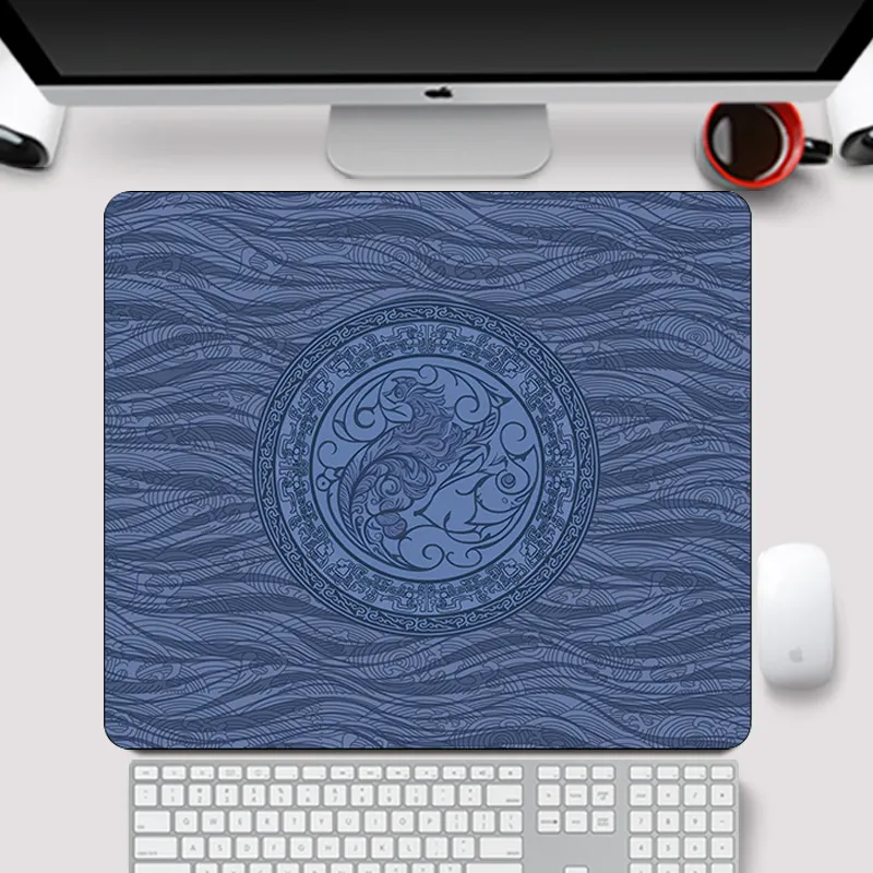 Vibrate Chinese Fashion Trend Esports Tiger Talisman Gaming Thickened Computer Mouse Pad Mouse Pads-3