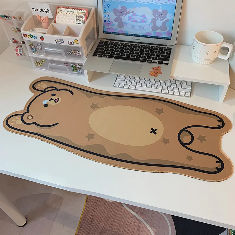 Vibrate Custom Table Mats, Cartoon Animal Office Table Mats, Anime Mouse Pads-1