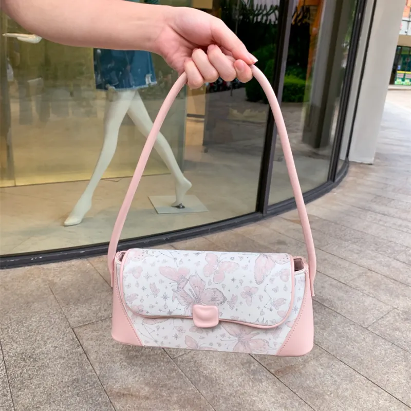 CAEISL&KCIEL Shoulder Bags Butterfly Pink-5