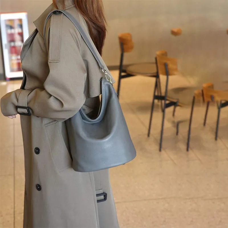 TOMATO&POTATO Artificial Leather Shoulder Bag Regular Women's Multiple Colors-6