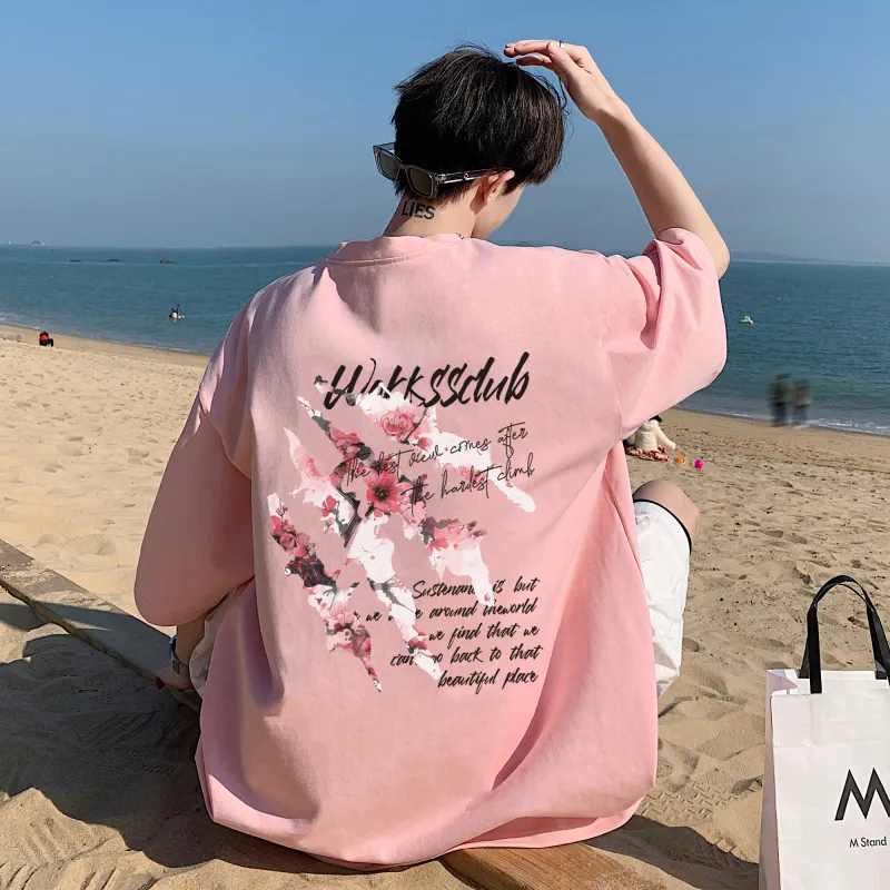 KRISTALIA Drop Shoulder Sleeve T Shirt Unisex-4