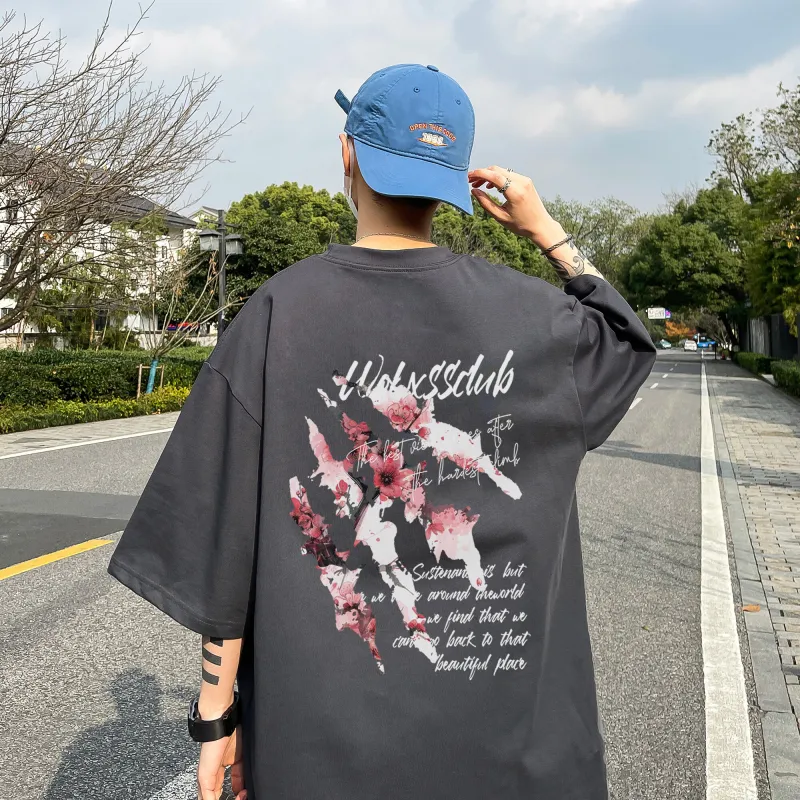 KRISTALIA Drop Shoulder Sleeve T Shirt Unisex-9