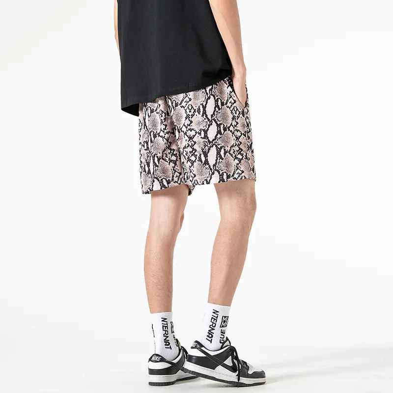 KRISTALIA Basketball Shorts Unisex Snakeskin Print-5