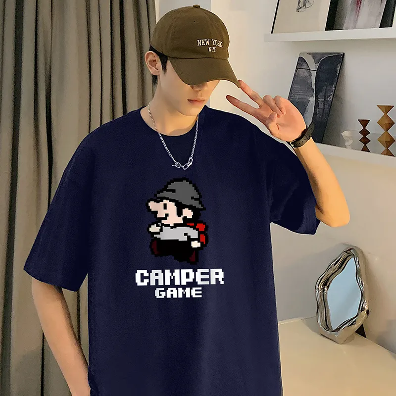KRISTALIA Drop Shoulder Sleeve T Shirt Unisex-14