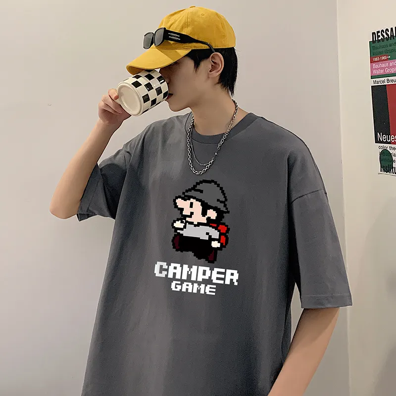 KRISTALIA Drop Shoulder Sleeve T Shirt Unisex-12