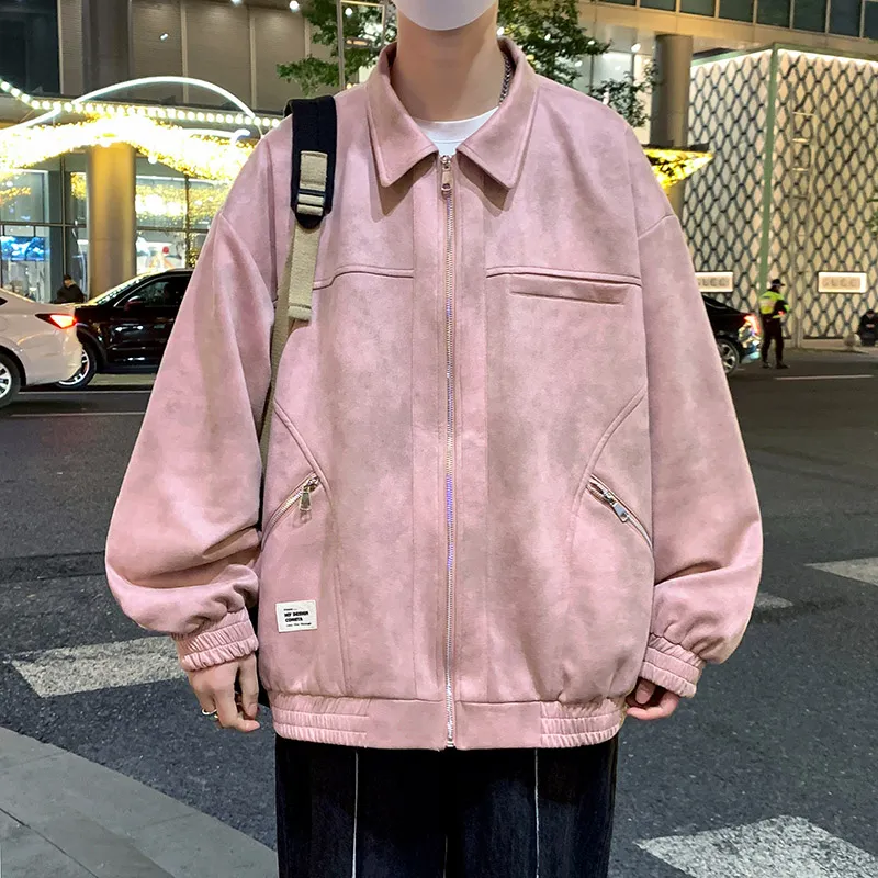 KRISTALIA Jackets Coats Unisex Vibrant Pink-2